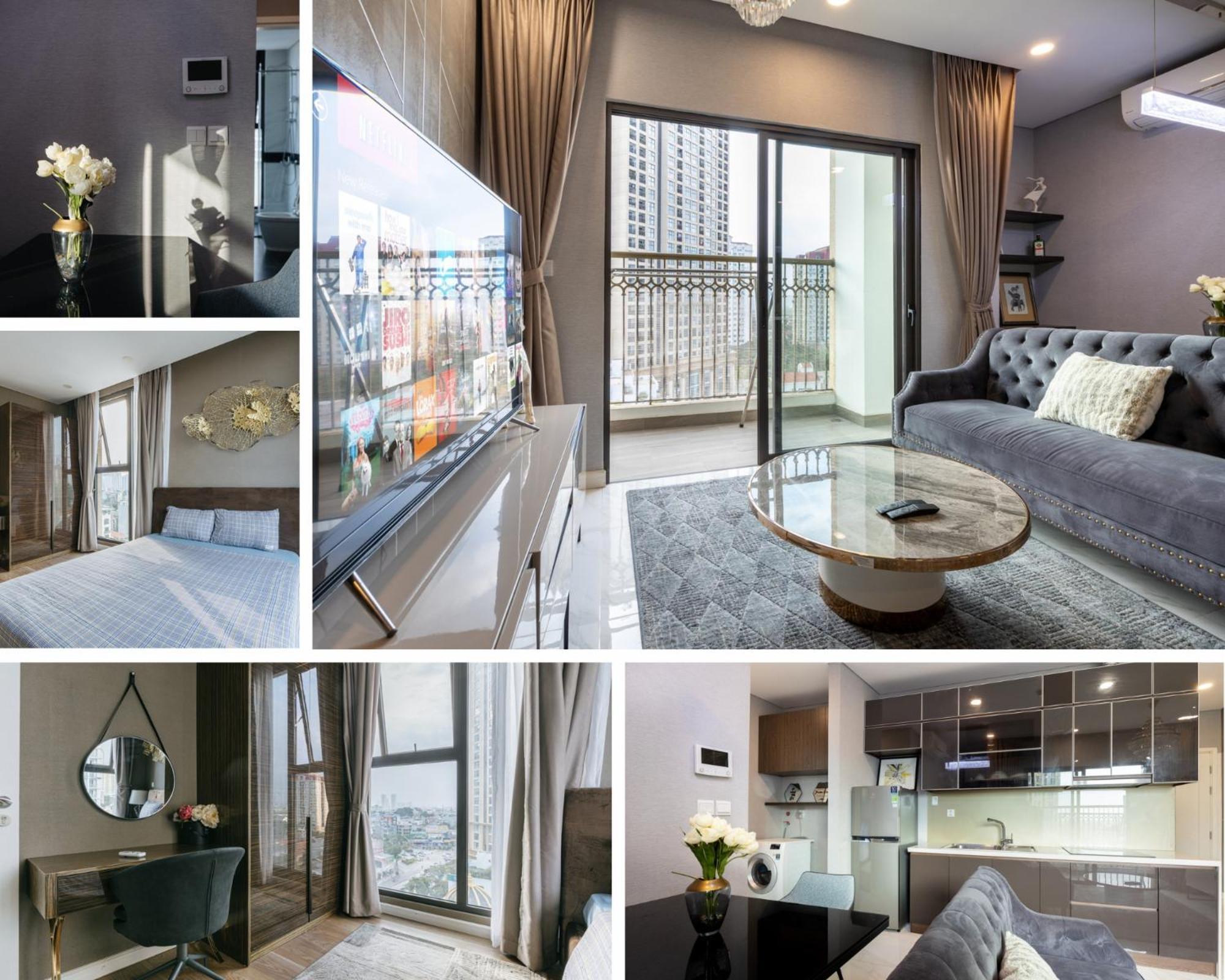 Muse Hanoi Lake View Luxury Apartment - D' Eldorado الغرفة الصورة